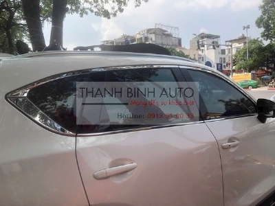 Viền kính inox cho xe MAZDA CX5